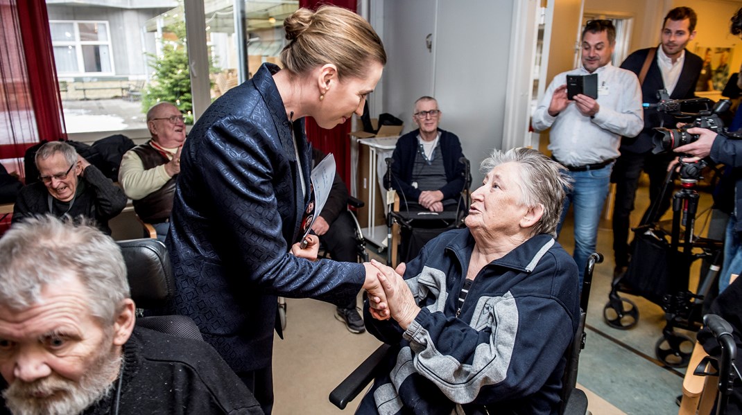 Arkivfoto. Ældre lever længere, og det er med til at presse plejecentre og hospitaler. Det vil Socialdemokratiet blandt andet lave om på med deres nye velfærdslov.