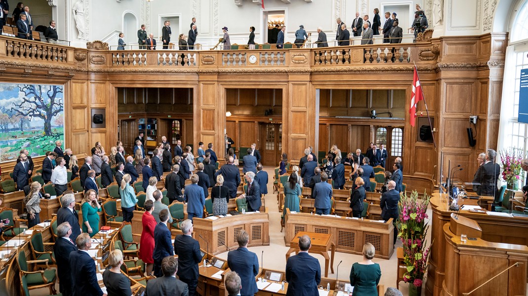 Folketinget åbner den første tirsdag i oktober. I år er det 5. oktober. 