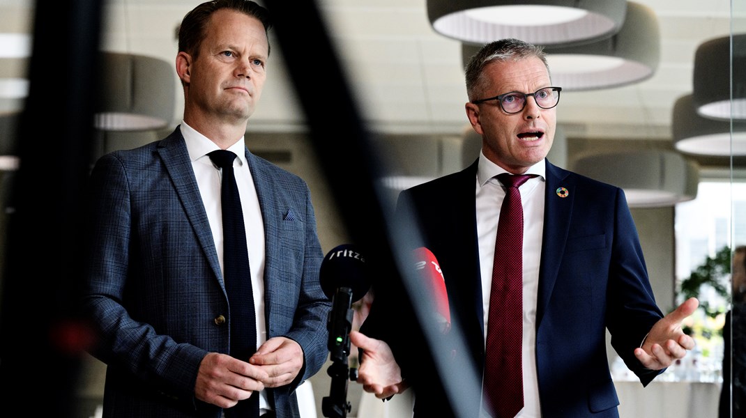 Jeppe Kofod og Flemming Møller Mortensen har blandt andet mødtes med Rwandas udenrigsminister ved FN's årlige generalforsamling. (Arkivfoto)