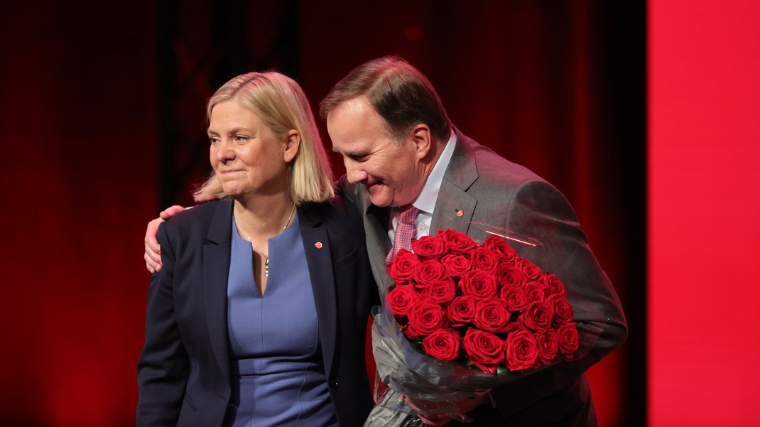 Statsminister Löfven går af og ventes at blive efterfulgt af finansminister, Magdalena Andersson