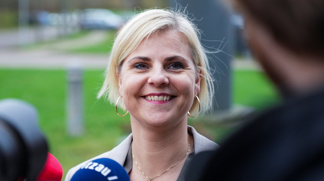 Merete Dea Larsen udfordrer partiets næstformand, Morten Messerschmidt, til partiets formandskabsvalg.