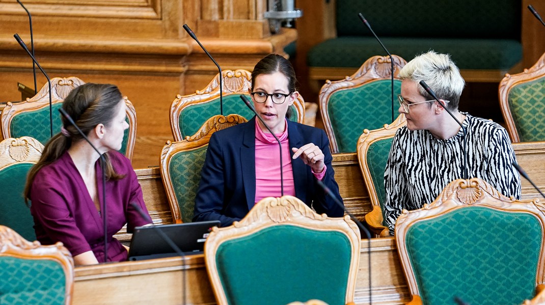 Mai Mercado (i midten) vil ikke bruge penge på at sænke klasseloftet. 