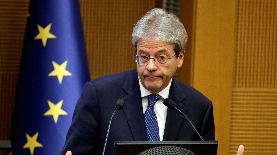 EU's økonomikommissær, Paolo Gentiloni, fortæller i Kommissionens præsentation af skatteaftalen: 