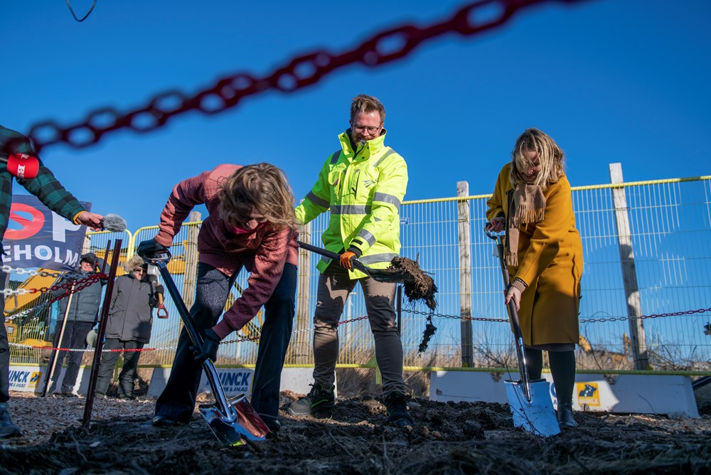 Billedserie: Byggeriet til Københavns kunstige ø Lynetteholm er skudt i gang