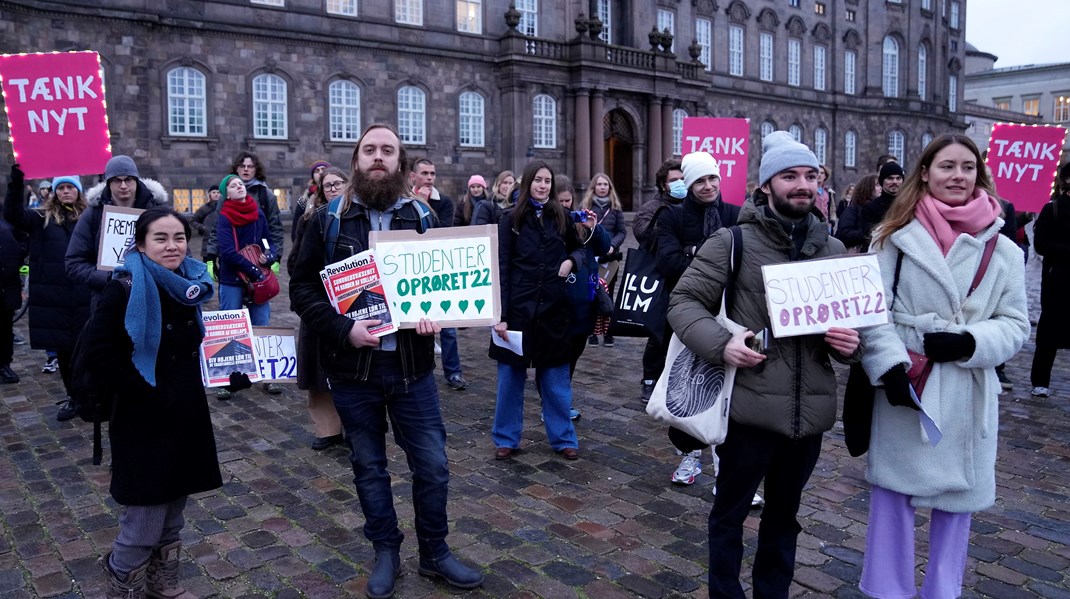 Studenteroprøret '22 til Frit Forum: Udflytningsaftalen er en faktaresistent ideologisk kortslutning