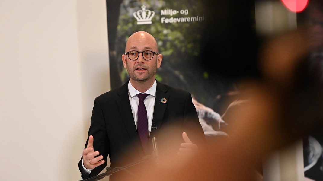 Rasmus Prehn (S) er minister for fødevarer, landbrug og fiskeri.