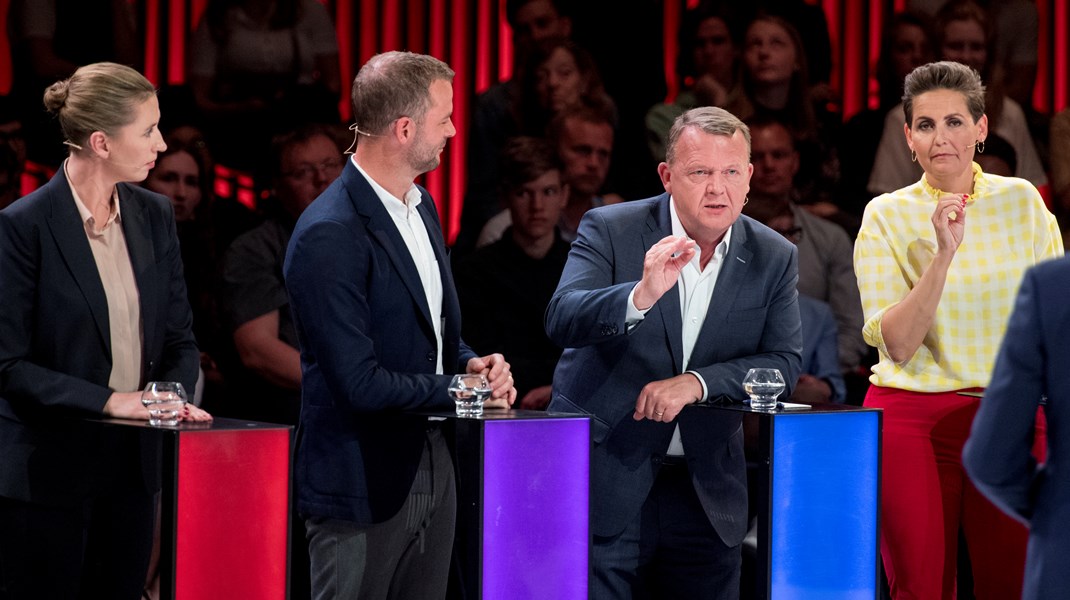 Lars Løkke Rasmussen skal repræsentere Moderaterne til partilederdebat på søndag.