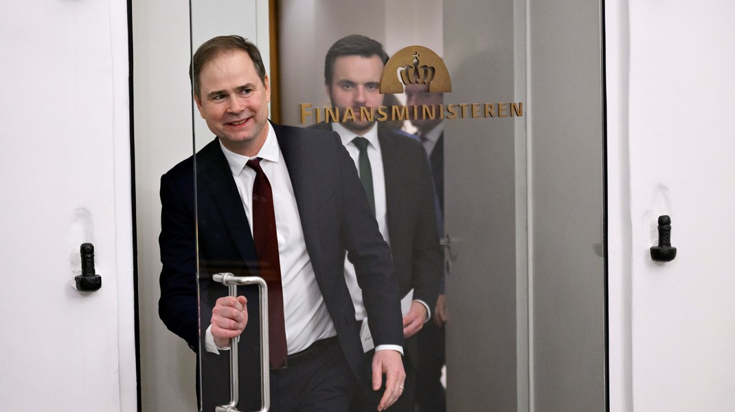 Finansminister Nicolai Wammen (S), da reformaftalen blev præsenteret i januar. 