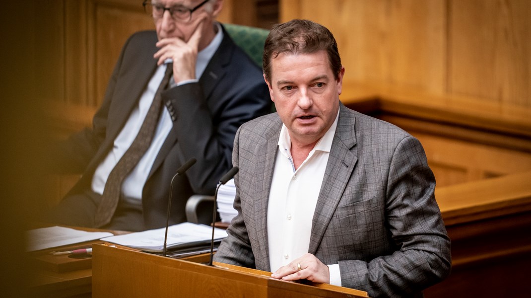 Jens Rohde er Kristendemokraternes enmandshær på Christiansborg.