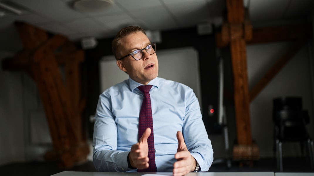 Falcks topchef, Jakob Riis, frygter, at Danmark hviler på laurbærrene i forhold til at imødegå fremtidens samfundsmæssige udfordringer. Arkivfoto. 