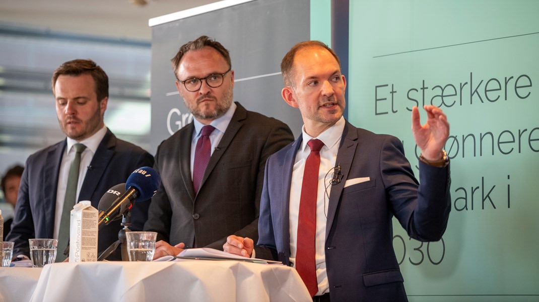 Kunststykket for erhvervsminister Simon Kollerup, klimaminister Dan Jørgensen og skatteminister Jeppe Bruus har været at finde balancen mellem en afgift så dyr, at den kan agere incitament til grøn omstilling i danske virksomheder, men ikke så dyr, at omstilling blev til afvikling. Kritikere vil sige, at den balance enten ikke er fundet i klimaets favør eller ikke er fundet i virksomhedernes favør. 