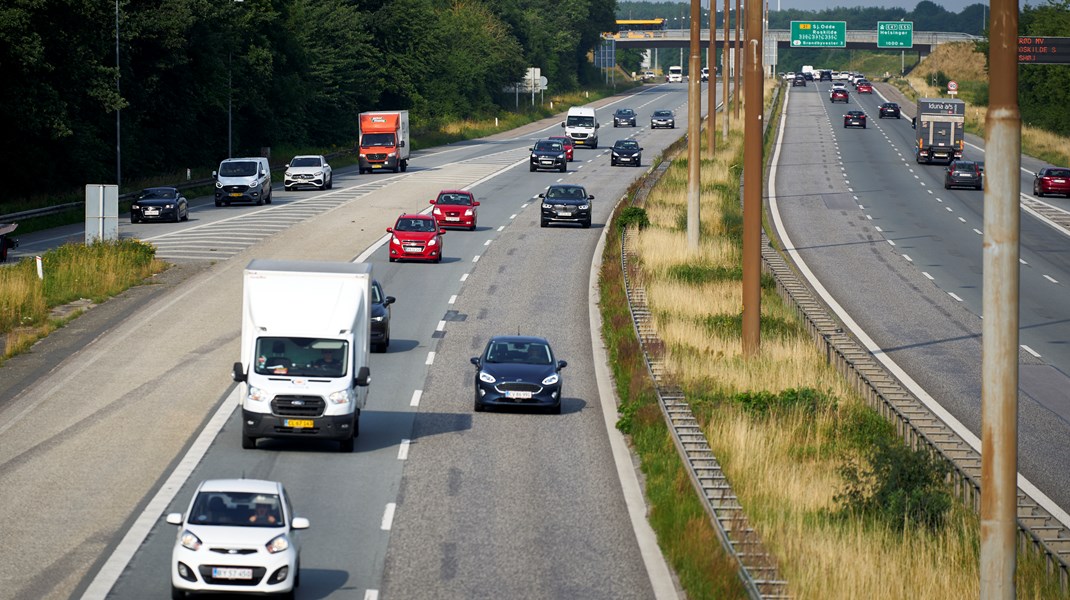 Energistyrelsen nedjusterer sin prognose over væksten i trafikken på vejene*