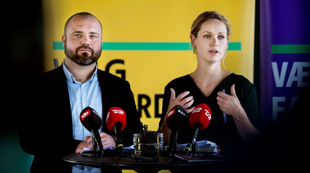 Skal vi forandre EU eller skal vi bare ud? Nikolaj Villumsen og Pernille Skipper ønsker ikke længere, at Danmark skal forlade Den Europæiske Union.