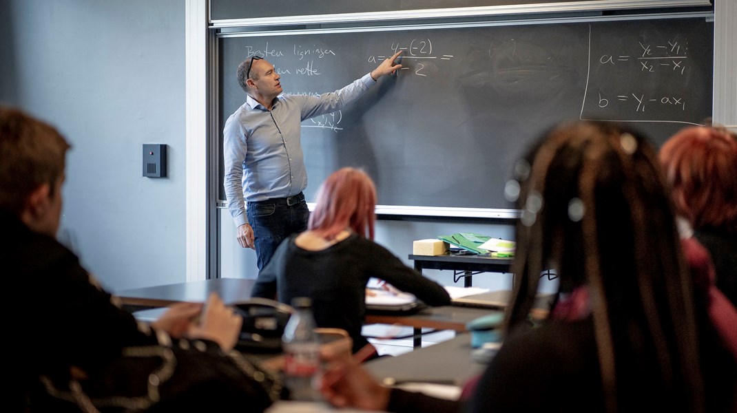 Danske Universiteter: Flere unge bør tilvælge matematik i gymnasiet