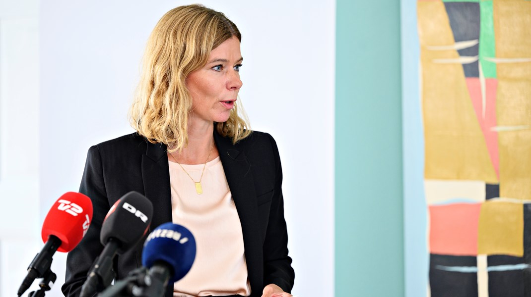 Departementschef Dorte Nøhr Andersen skal fremover have en direktion med tre afdelingschefer i stedet for to. 