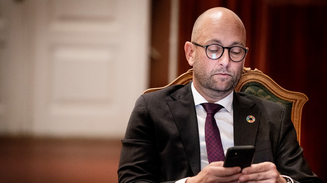 Minister for fødevarer, landbrug og fiskeri Rasmus Prehn skal i samråd om verdensmål.