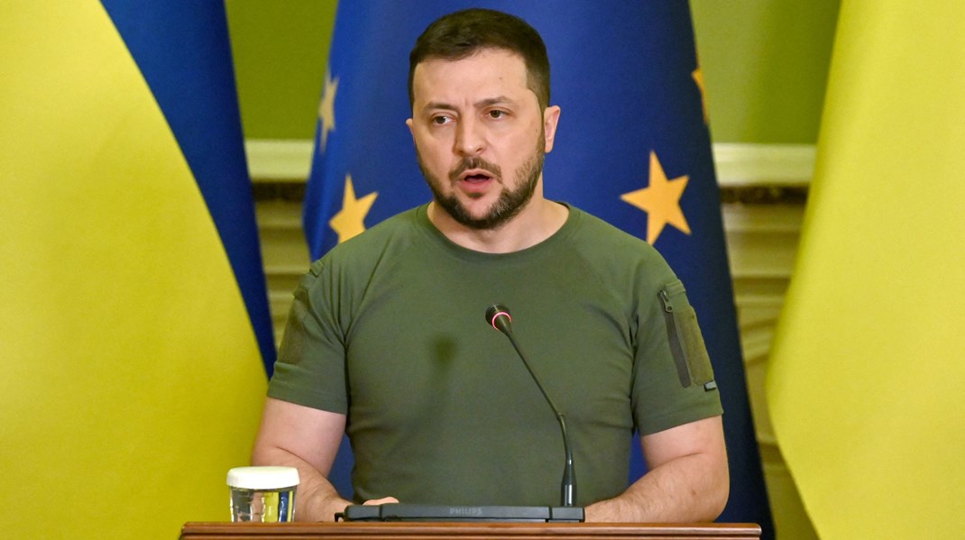 Zelenskyj appellerer til Danmark: Luk os ind i EU 