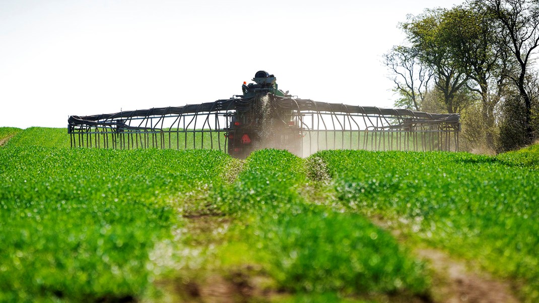 Skal vi helt droppe energiproduktionen på landjord? Ikke nødvendigvis – men det skal nøje planlægges, så det ikke går udover fødevareproduktionen, skriver Marie-Louise Boisen Lendal. Arkivfoto.