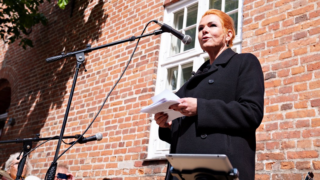 Danmarksdemokraterne mener, at høje skatter skal gå til varm velfærd.