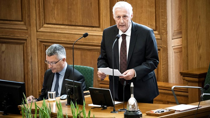 Formand for Folketinget Henrik Dam Kristensen ved Folketingets åbning i 2019.