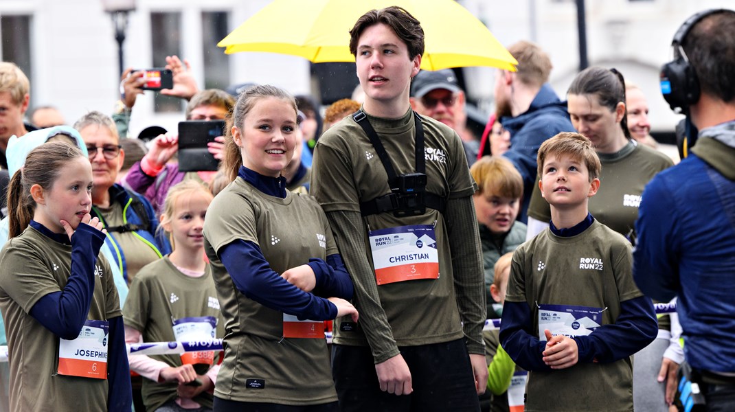 Kongefamilien har fundet Prins Christians og Prinsesse Isabellas nye gymnasier