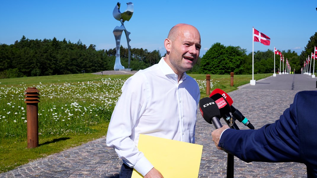 Søren Pape Poulsen (K) holder pressemøde i dag kl. 10.30