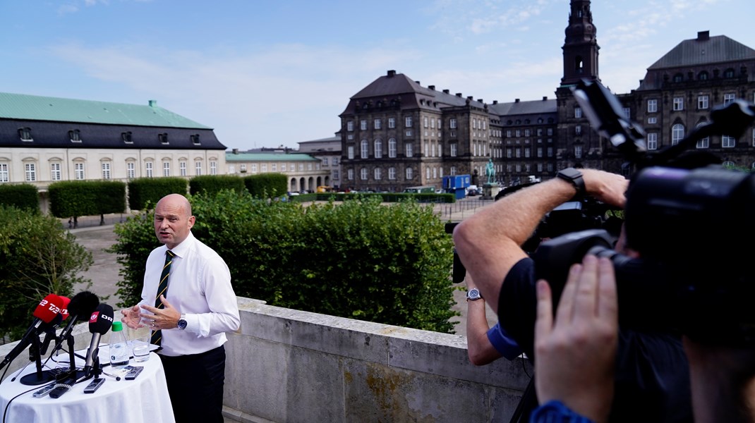 Søren Pape Poulsen melder sig som statsministerkandidat: Se hele pressemødet her