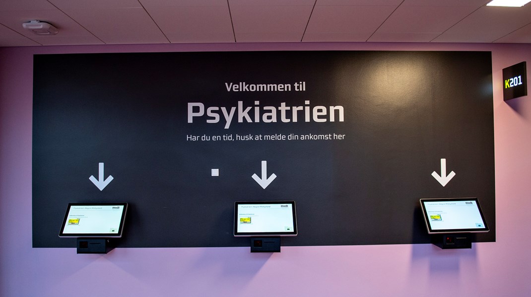 Der er en enorm opbakning til, at forholdene på psykiatriområdet skal være bedre. Vi opfordrer til, at partierne udnytter muligheden for at få en aftale på plads, skriver patient-, pårørende- og fagorganisationer på psykiatriområdet. Arkivfoto.