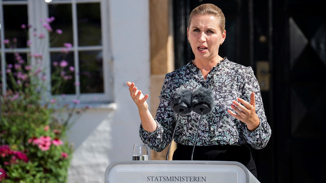 Mette Frederiksen fik præcis det slagsmål om bandepakken, hun kunne ønske sig