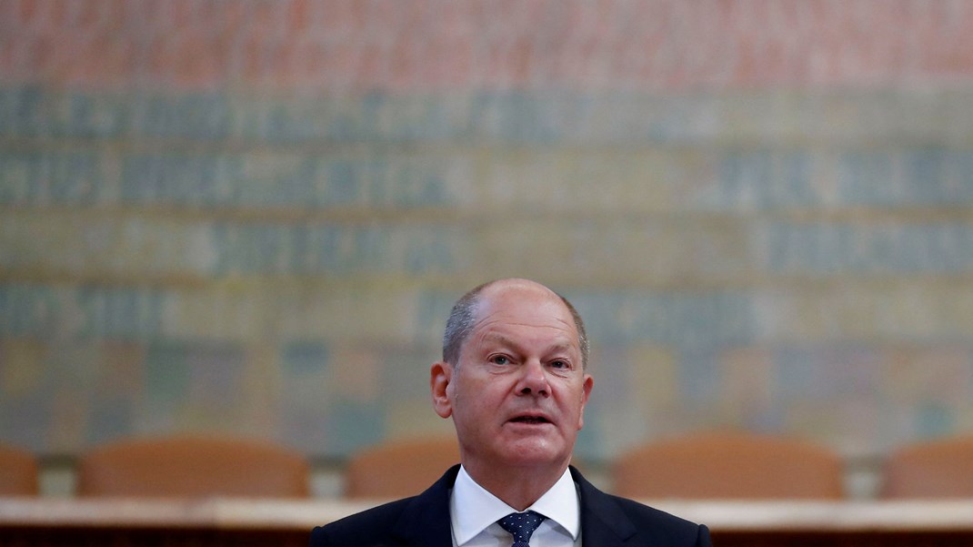 Olaf Scholz' optræden på det 700 år gamle Karlsuniversitet blev af mange set som et svar på den kritik for at være for vag i forsvaret for Ukraine, der er haglet ned over den tyske kansler det seneste halve år.