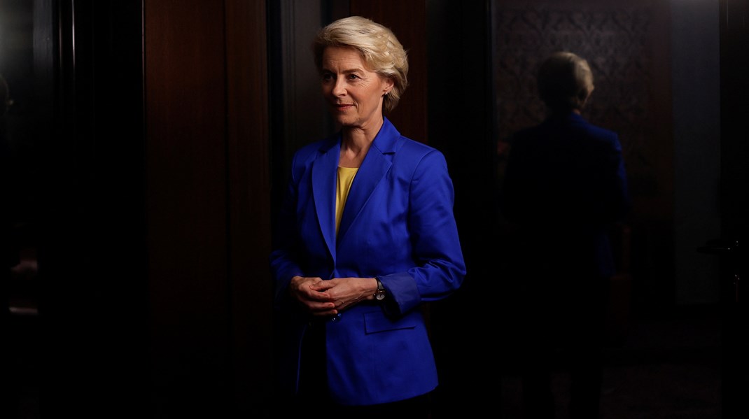 Kort efter sin årlige statustale onsdag rejste EU-Kommissionens formand, Ursula von der Leyen, til Kyiv for at besøge Ukraines præsident.