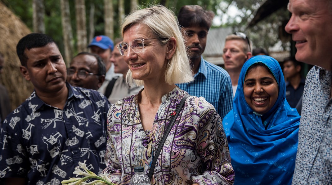 Den tidligere minister Ulla Tørnæs (V) er den, som har siddet længst tid som udviklingsminister. Samlet set har hun været minister for området i mere end syv år.