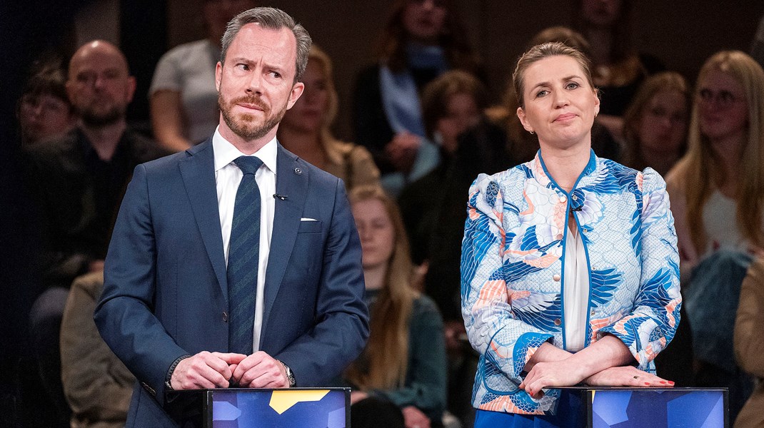 Både Jakob Ellemann-Jensen (V) og Mette Frederiksen (S) har grunde til at træde varsomt i debatterne om landbrugets grønne omstilling. 