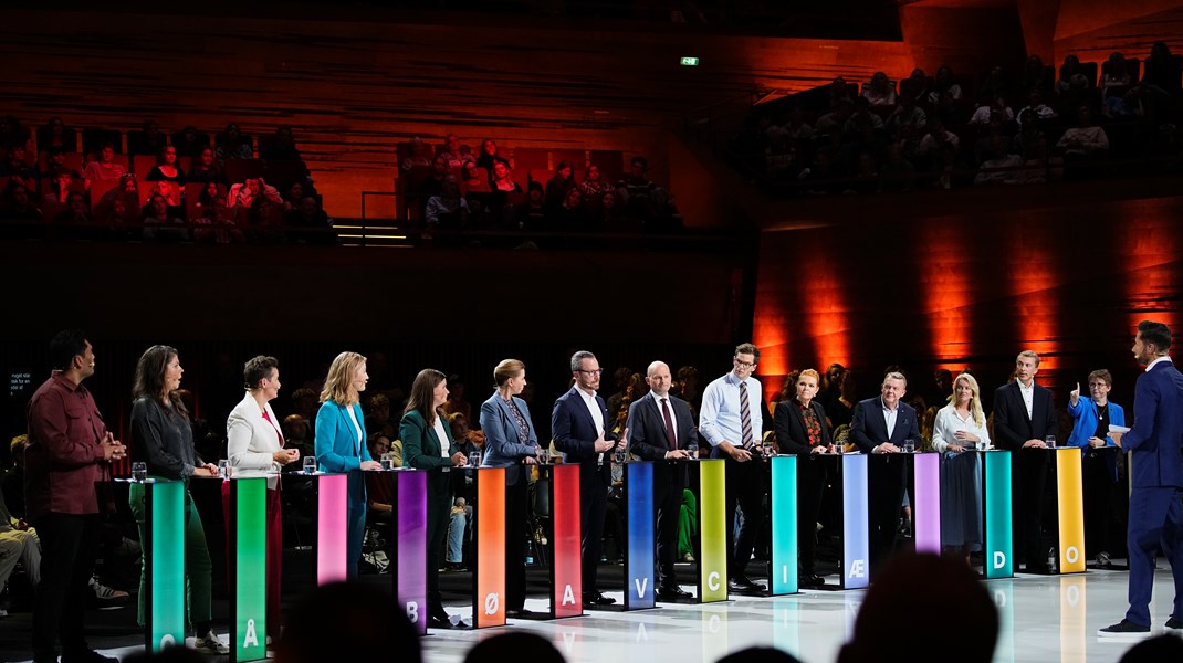 Valgets sidste partilederdebat var på DR søndag aften 30. oktober.