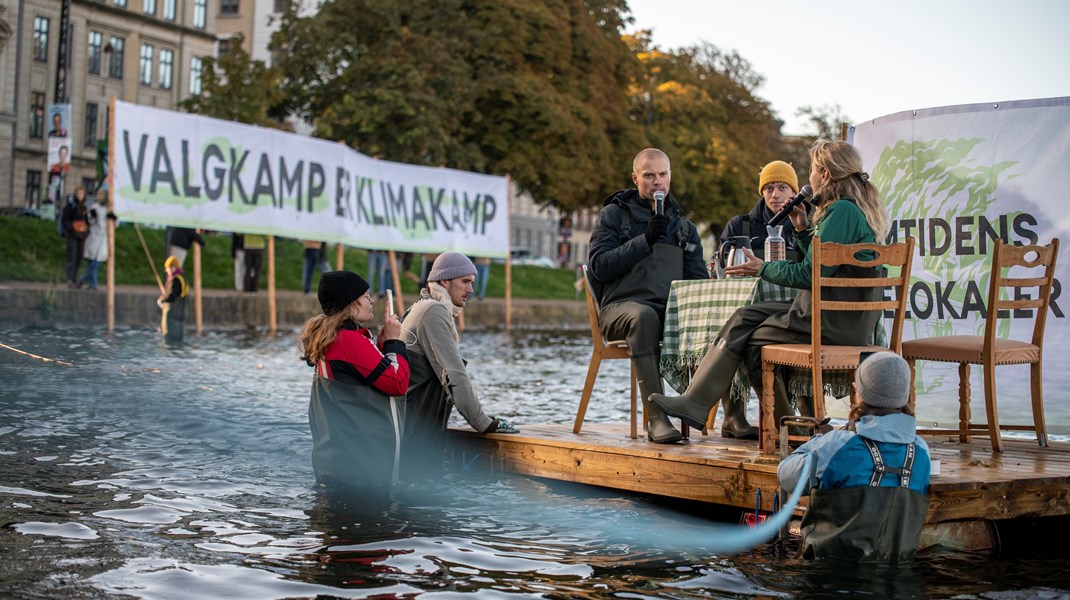 På Peblinge Sø føler klimaaktivister sig svigtet