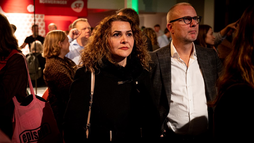 SF's Halime Oguz er en af de boligordførere, der må forlade Folketinget. 