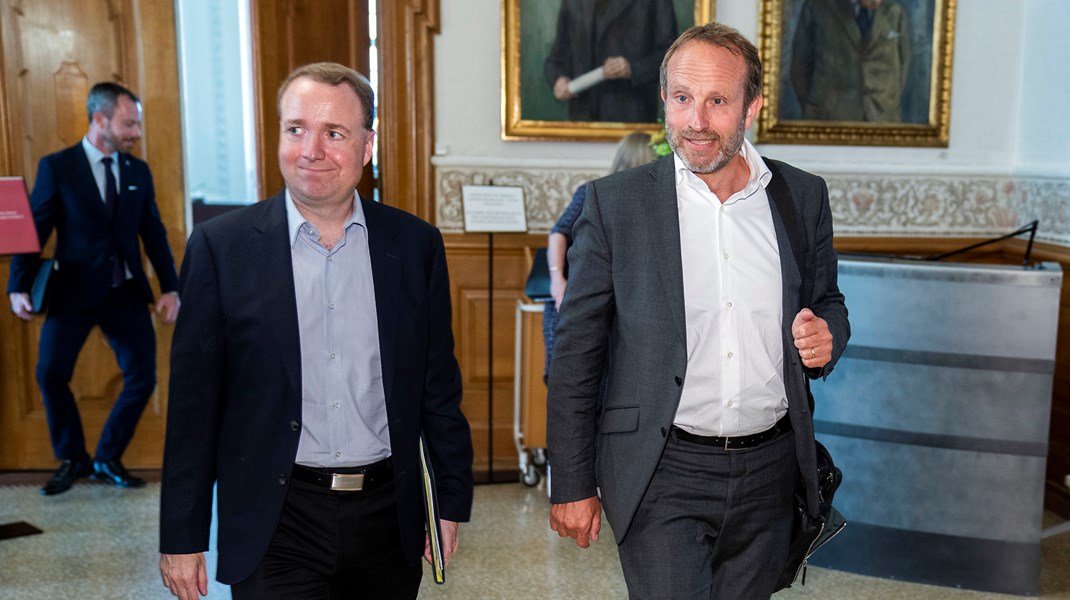 Martin Lidegaard og Michael Aastrup Jensen står i spidsen for Det Udenrigspolitiske Nævn.