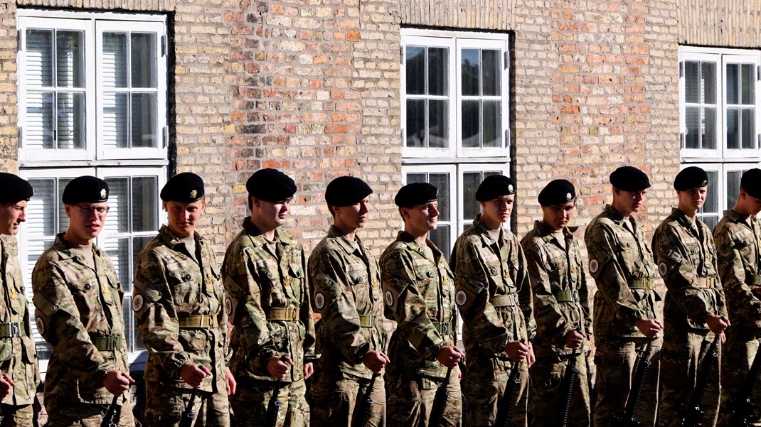 Fagforeningsformand: Forsvaret står på et vaklende fundament, som vi nu skal til at bygge på