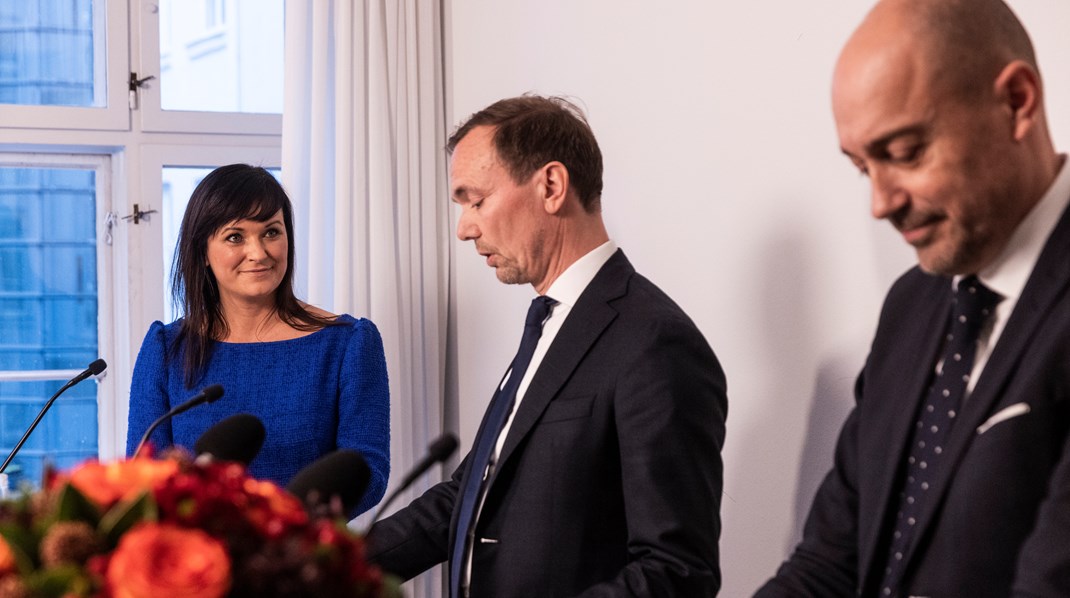 Sophie Løhde (V) er efter seks år tilbage i Sundhedsministeriet som sundheds- og indenrigsminister. 