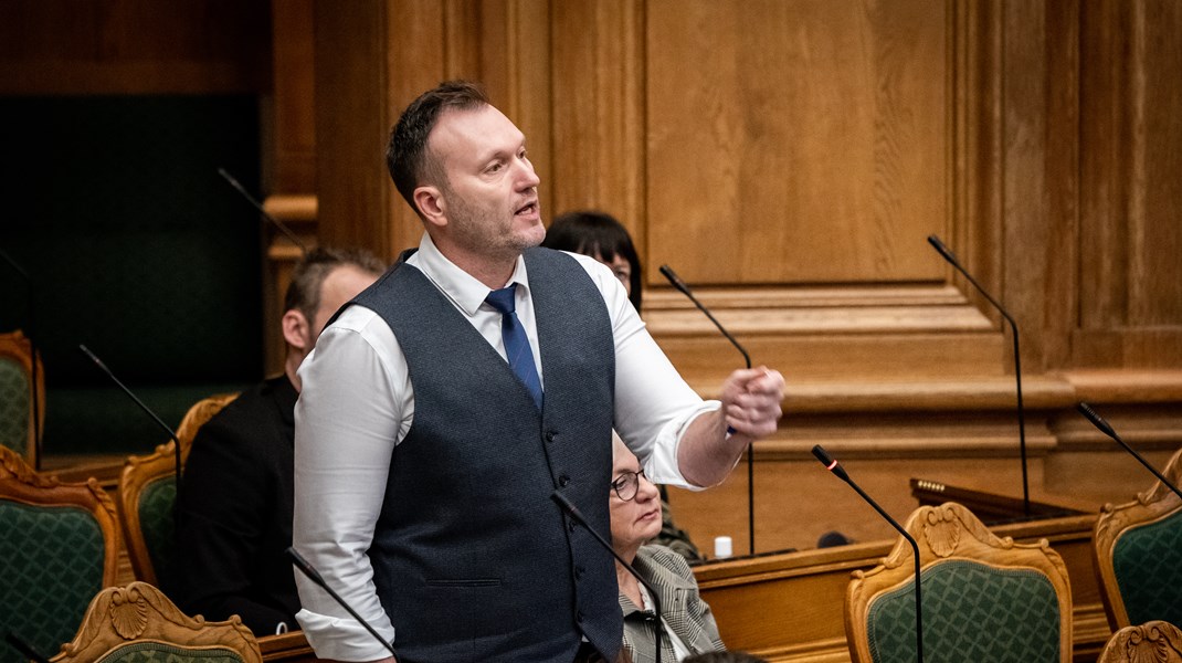 Lars Boje Mathiesen er ny partiformand i Nye Borgerlige. 