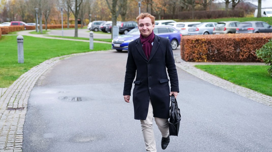 Tobias Weische er stifter og formand for EU-Skeptisk Ungdom. 