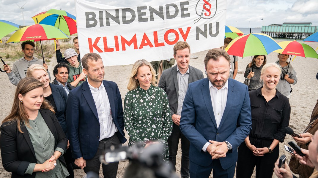 En bred skare af politikere tog første skridt mod klimaloven i september 2019, som blev vedtaget i Folketinget i 2020. Nu udfordres de danske klimamål af dem, der er blevet sat i Bruxelles. 