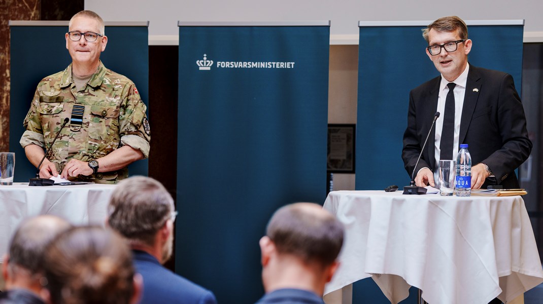 Kommende ekspertudvalg får tre hovedopgaver for Forsvarsministeriet