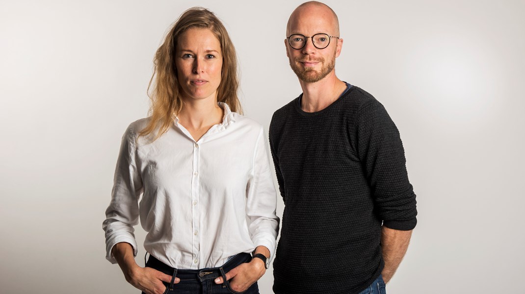 Lea Korsgaard og Jakob Moll, medstiftere af Zetland. 