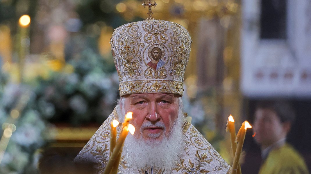 Patriarken Kirill har nægtet at kalde Ruslands krig i Ukraine for 