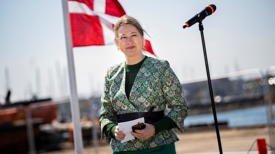 Sophie Hæstorp var på dybt vand, indtil Lynetteholm igen gav hende fast grund under fødderne 