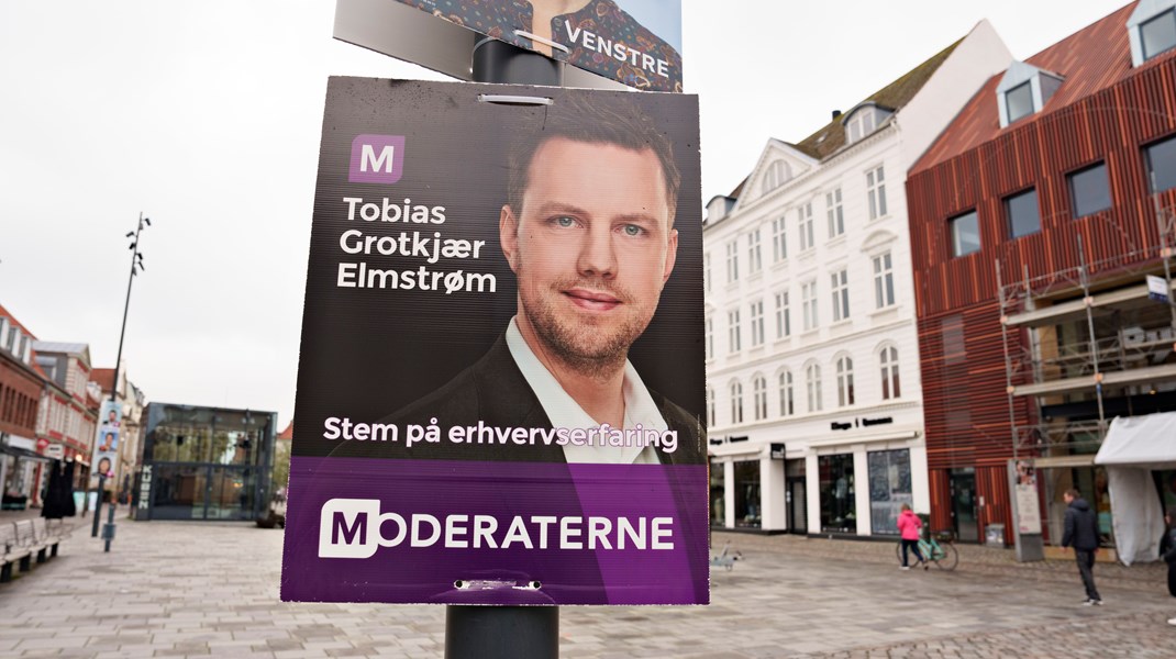 Moderaternes Rasmus Grotkjær Elmstrøm er tilbage i Folketinget efter endt barselsorlov. 