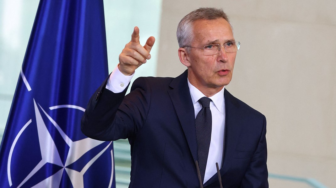 Under et besøg i Berlin mandag fastholdt Jens Stoltenberg, at han 