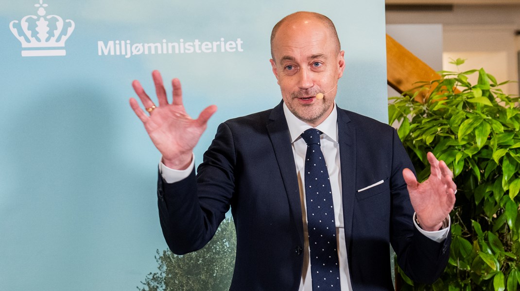 Defensiv miljøminister har endnu til gode at præsentere et politisk projekt