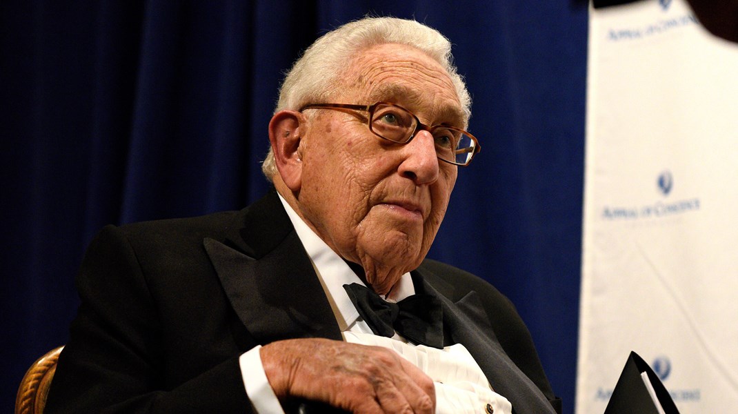 Den tidligere amerikanske udenrigsminister Henry Kissinger er kroneksemplet på, at udenrigspolitik er lig med kynisme, skriver David Trads.